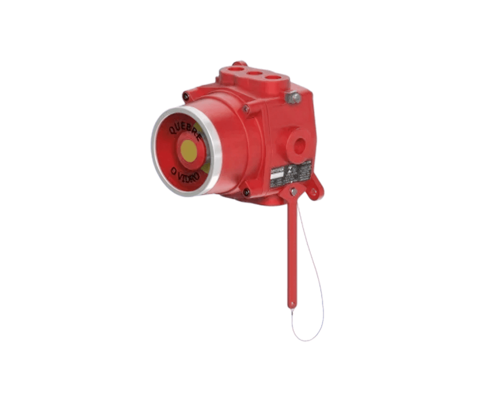 Invólucro Simples para alarme de incêndio