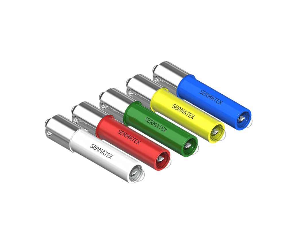 Lâmpadas LED para Sinalizador e Botão Luminoso
